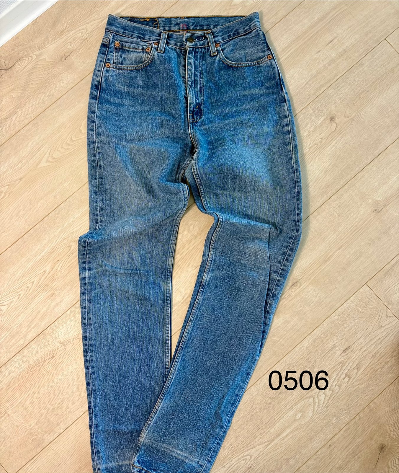 Vintage Levi’s 506 Vrouw, Verzenden, Zo goed als nieuw, Blauw, W30 - W32 (confectie 38/40)