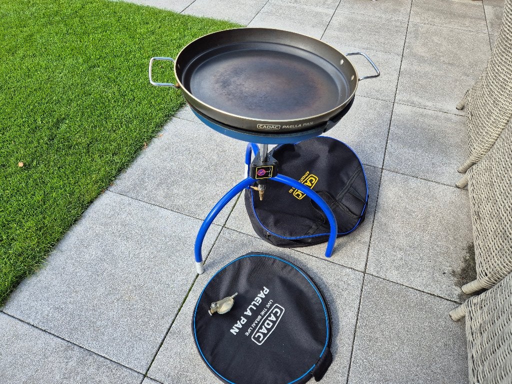 Cadac skottelbraai, Ophalen, Gebruikt, Cadac