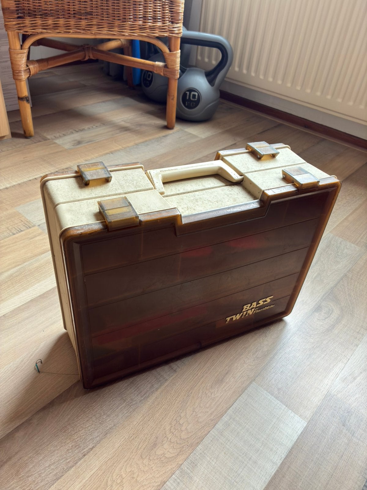Bass Twin viskoffer(flambeau), Watersport en Boten, Ophalen, Gebruikt, Koffer of Tas