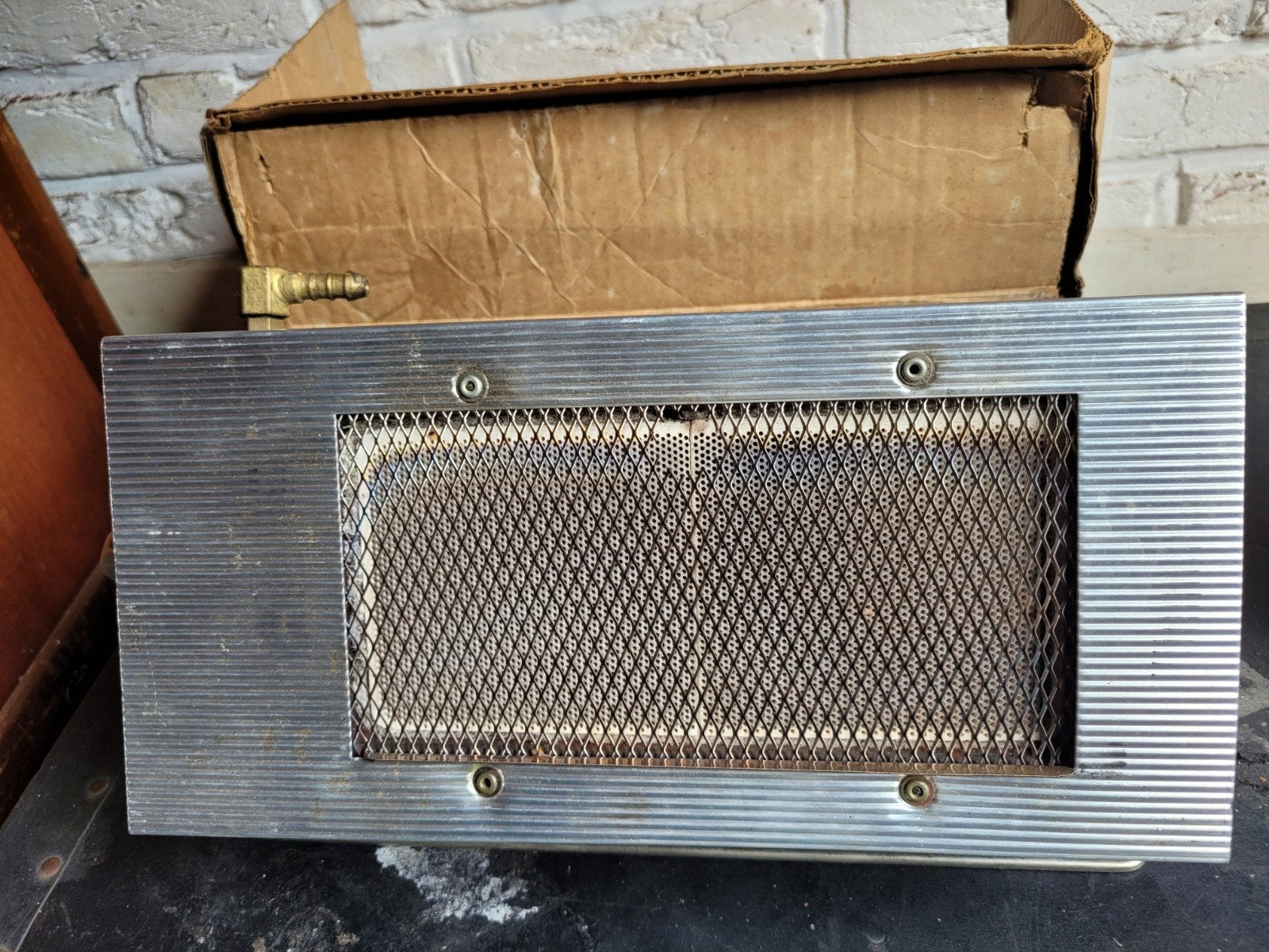 Vintage ALKESOL-6 Kampeerstraler - Gasverwarming, Ophalen of Verzenden, Gebruikt