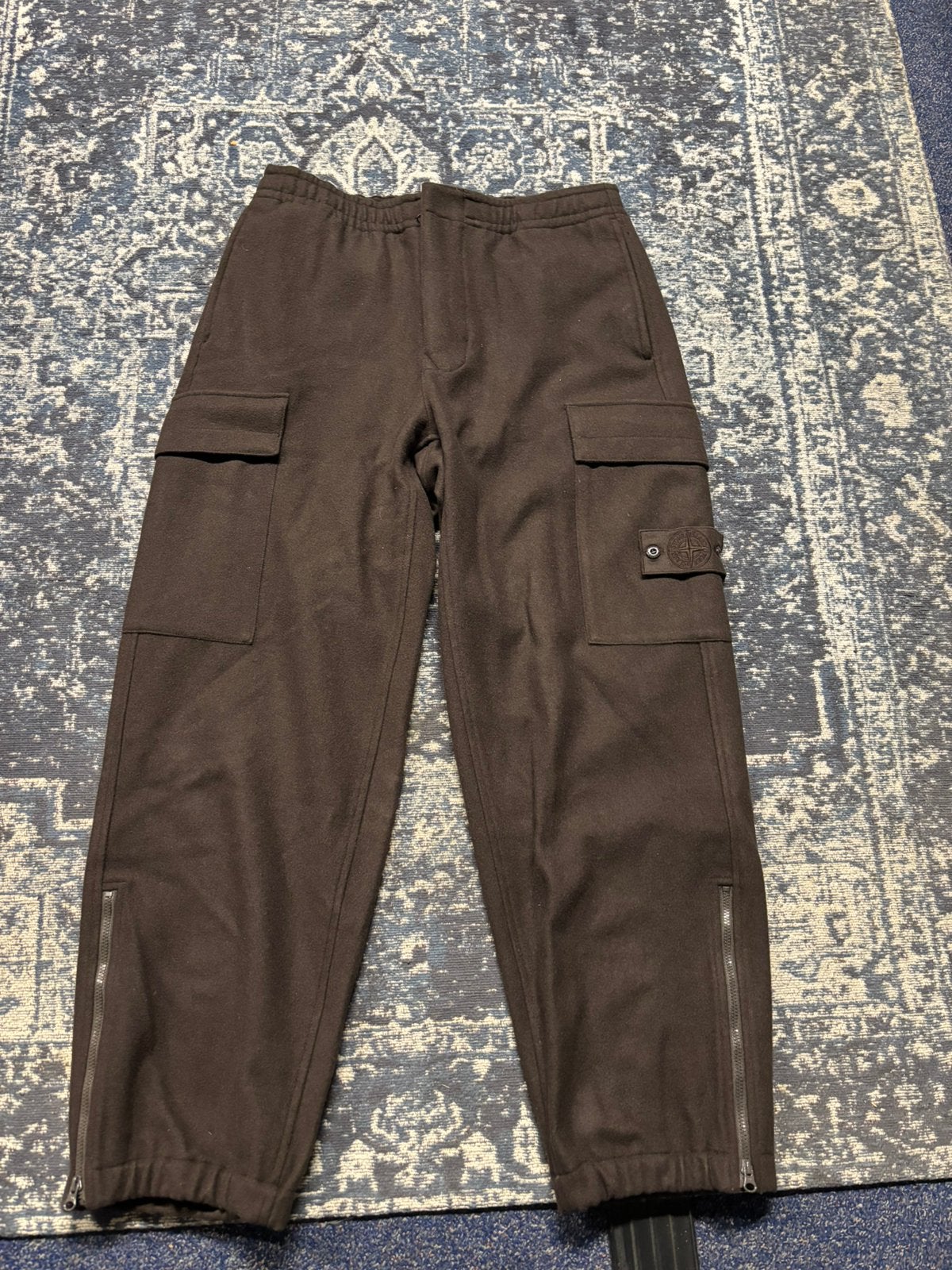 Stone island broek wol, Ophalen of Verzenden, Zo goed als nieuw, Bruin