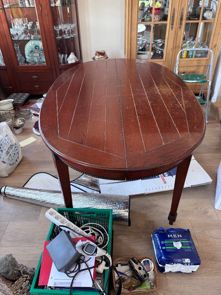 eettafel, Ophalen, Gebruikt, 100 tot 150 cm, 50 tot 100 cm