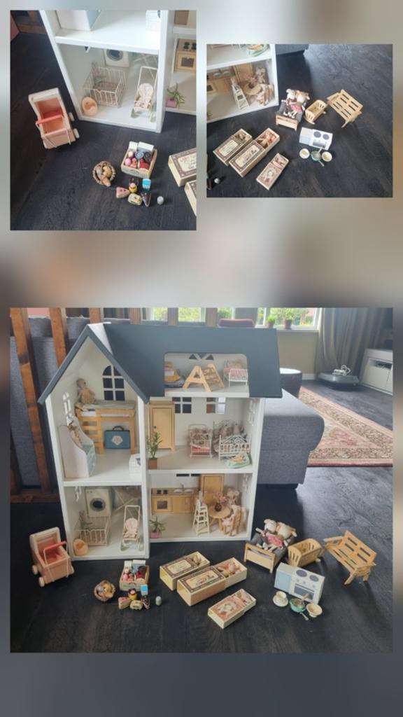 Maileg huis met veel meubels en 12 muizen, Ophalen, Gebruikt, Jongen of Meisje
