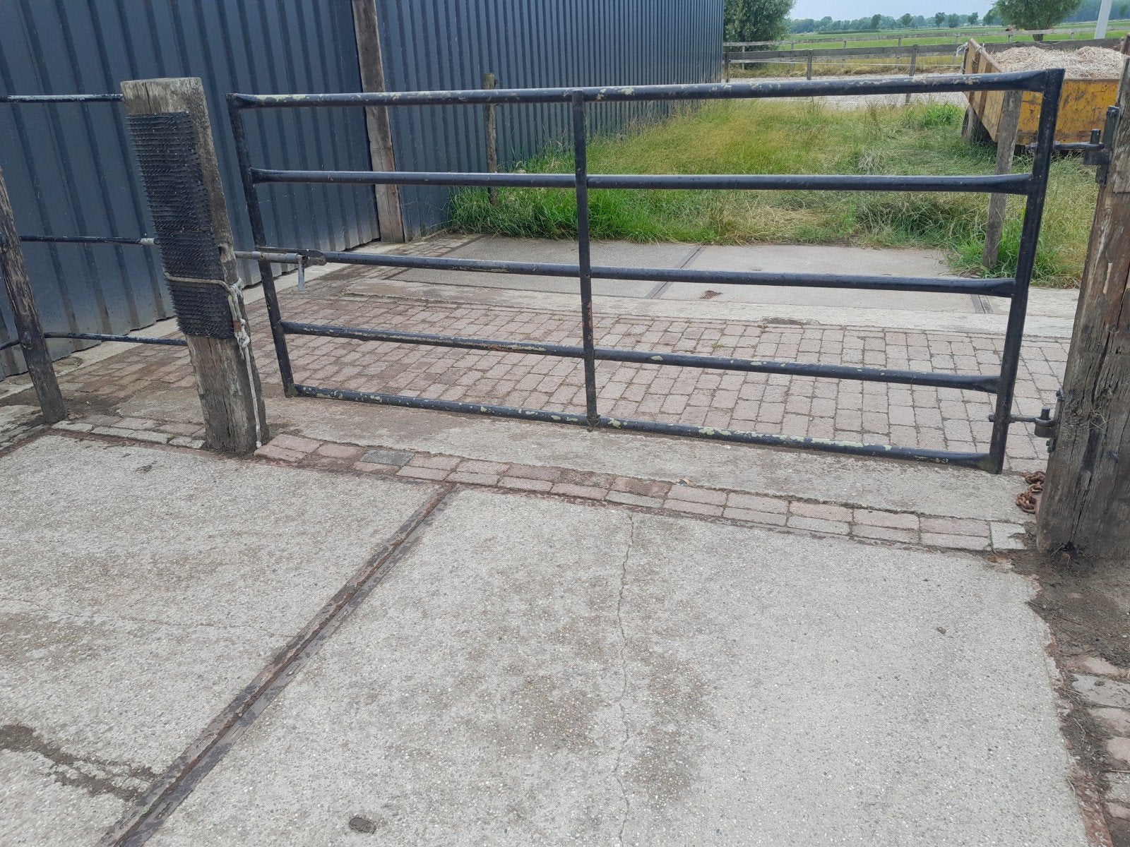 verschillende hekken en poorten weidehekken landhek, Ophalen, Met poort, Gebruikt, Tuinhek