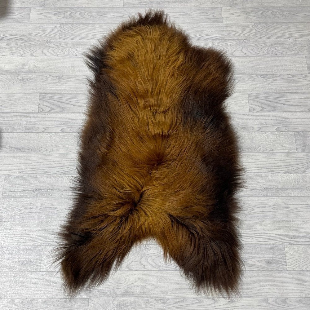 Schapenvacht IJslands bruin 115x70cm #1202 | Lederstore, Huis en Inrichting, Landelijk, modern, Scandinavisch, industrieel, 100 tot 150 cm