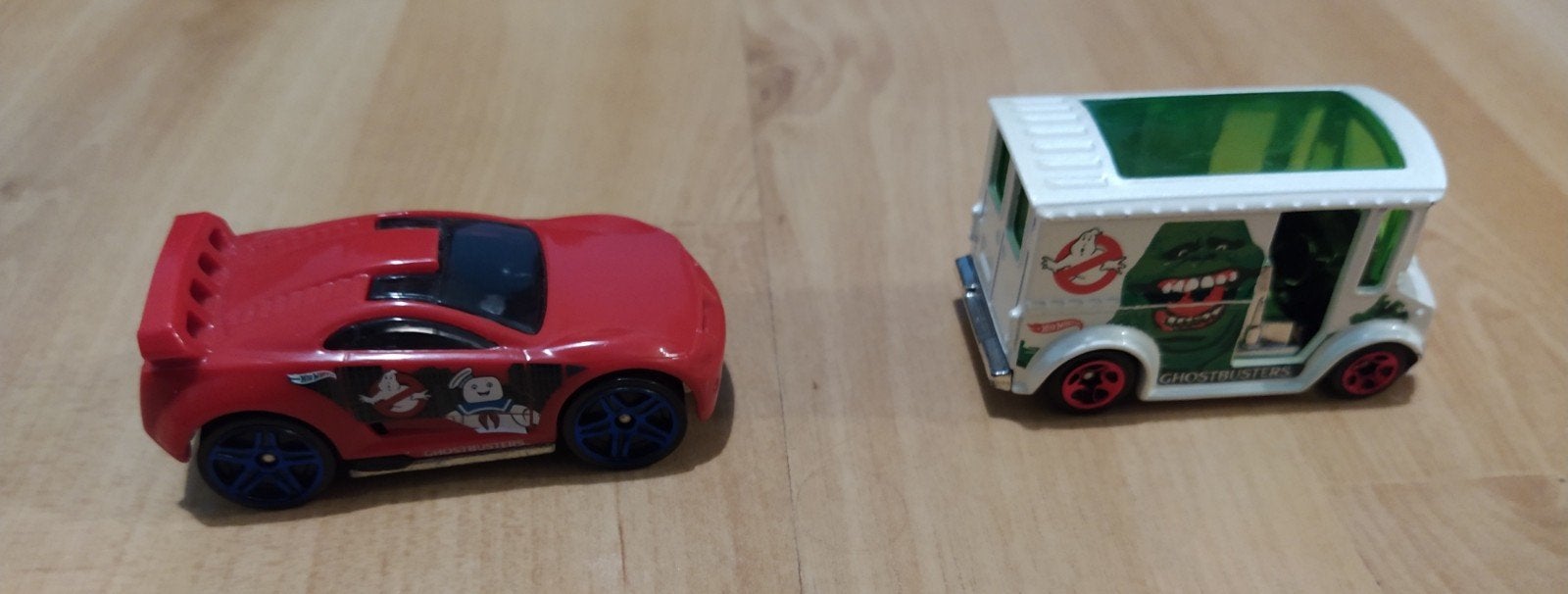 Hot Wheels Ghostbusters Auto's - 2 stuks, Ophalen of Verzenden, Zo goed als nieuw, Jongen of Meisje