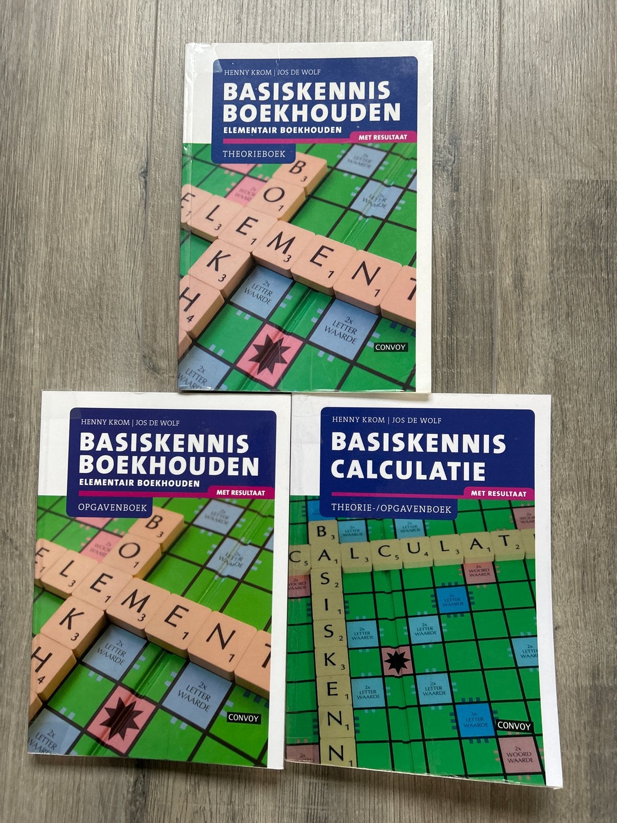 Basiskennis Boekhouden & Calculatie (3 boeken), Ophalen of Verzenden, Gamma, Zo goed als nieuw, MBO