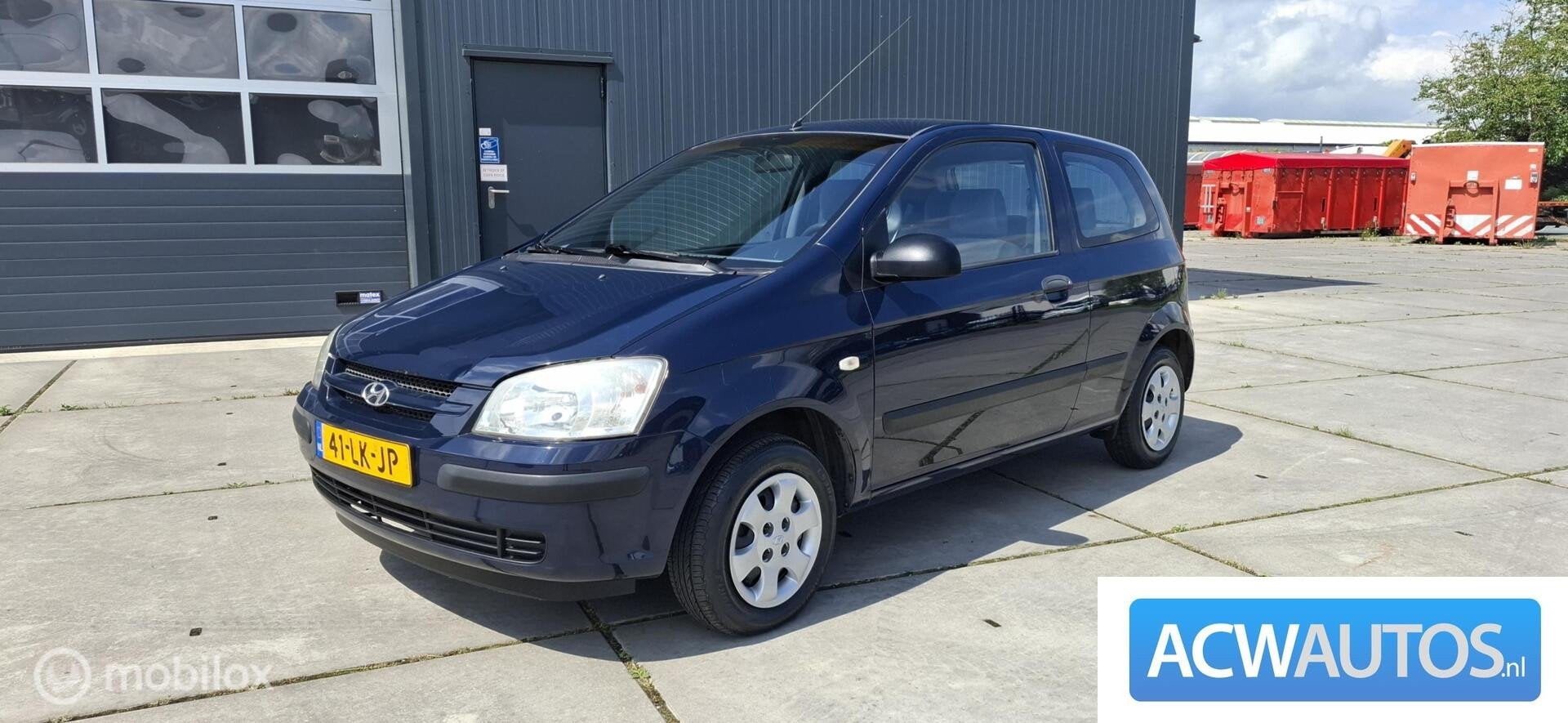 Hyundai Getz 1.1i GL nw apk, Auto's, Voorwielaandrijving, 31 €/maand, 4 cilinders, Blauw