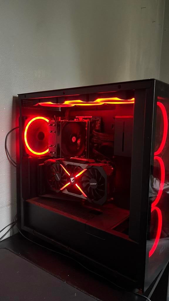 game pc intel(R) i5-9600k met msi monitor, 1 speler, Ophalen, Zo goed als nieuw, Vanaf 3 jaar