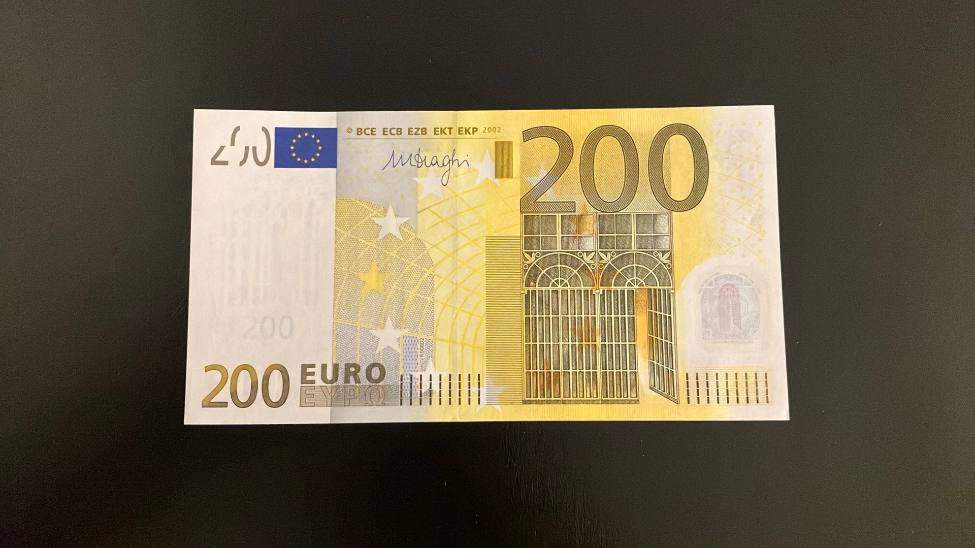 €200,- Draghi - Duitsland (X) - aUNC, Ophalen of Verzenden, Duitsland, 200 euro