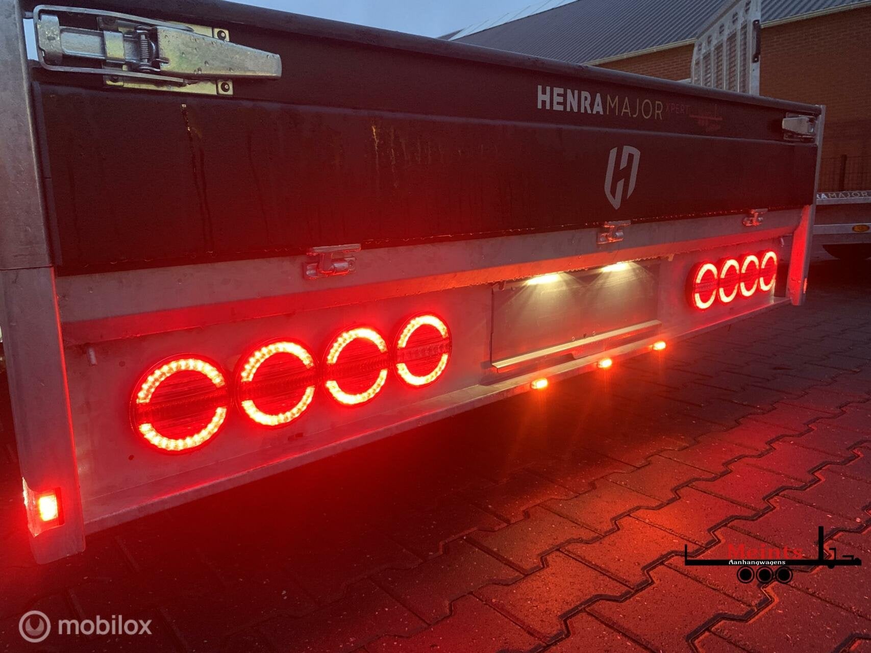 Henra XXL plateauwagen 703x222 3 asser Special edition NIEUW, Auto diversen, Nieuw
