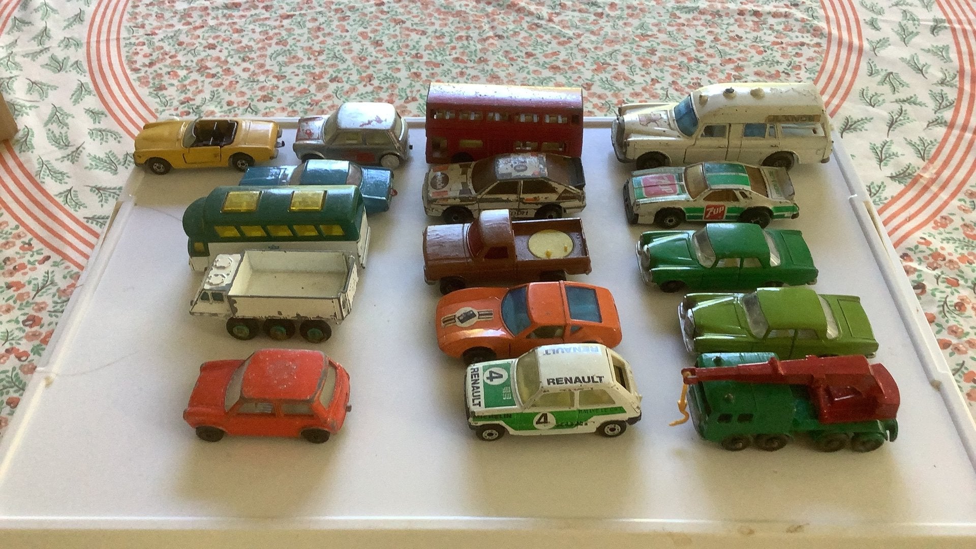 Matchbox modellen. Vorige eeuw. Bespeeld. Verzamelwaardig., Ophalen of Verzenden, Gebruikt, Auto