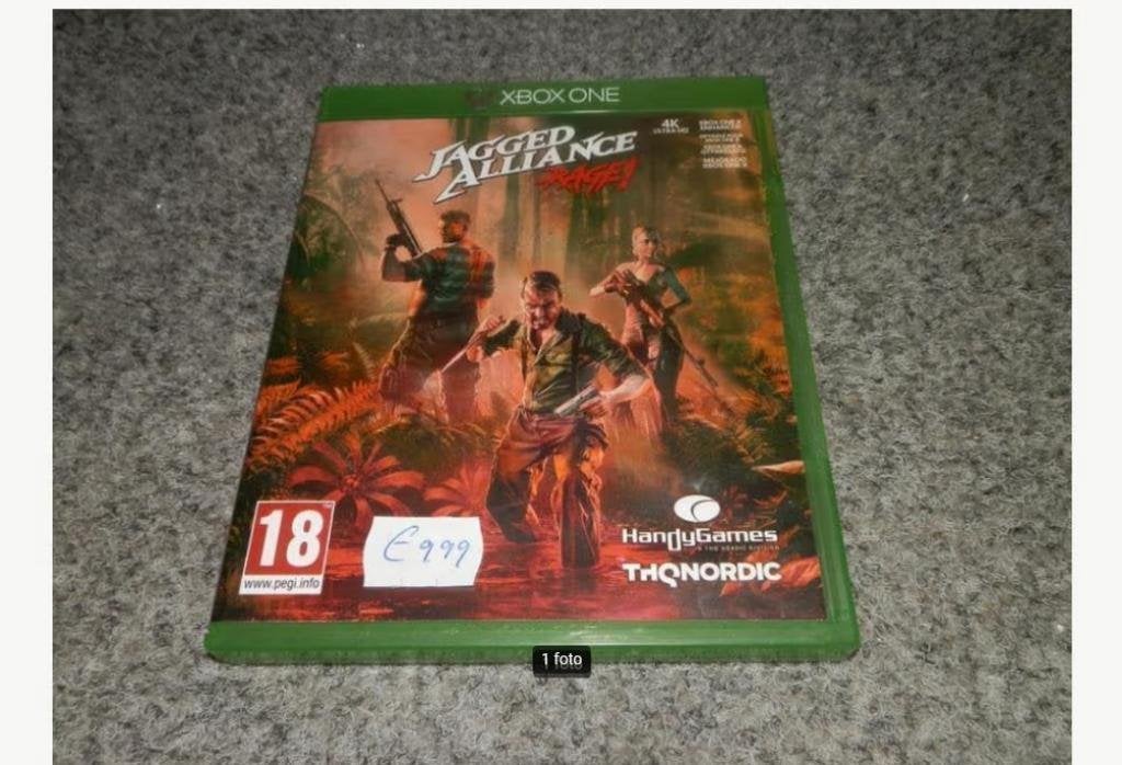 Xbox one spel Jagged alliance rage, Ophalen of Verzenden, Zo goed als nieuw