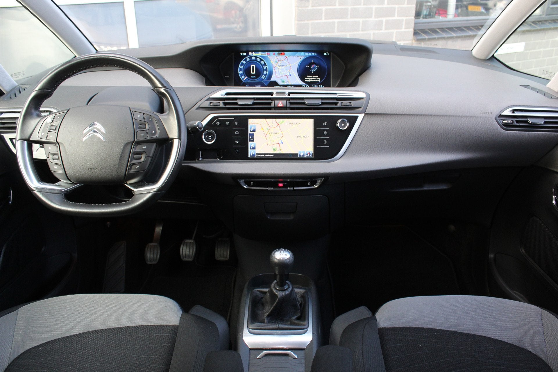Citroën Grand C4 Picasso 1.6 THP Business / Navigatie / Cam, Voorwielaandrijving, Stof, Gebruikt, Met garantie (alle)