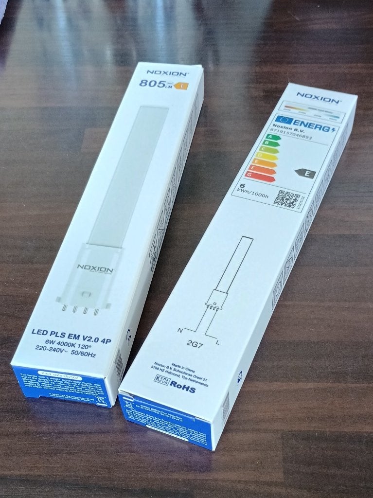 Noxion PL LED lamp met 2G7 (4-pins) fitting, Led-lamp, Nieuw, Overige fittingen, Overige merken