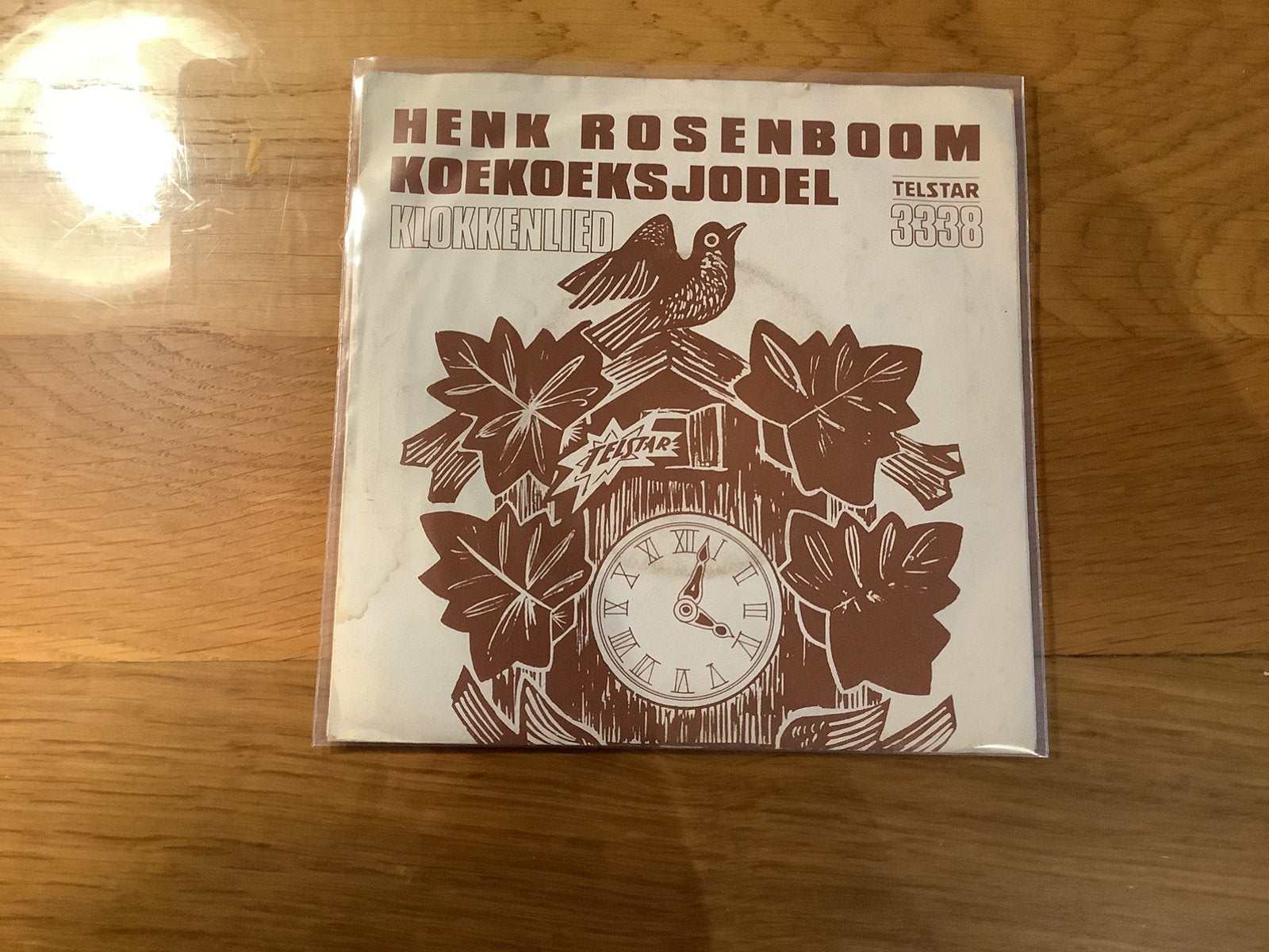 Henk Rosenboom.  Vinyl single.  Koekoeksjodel.  Telstar 3338, Ophalen of Verzenden, Zo goed als nieuw, Overige formaten, Levenslied of Smartlap