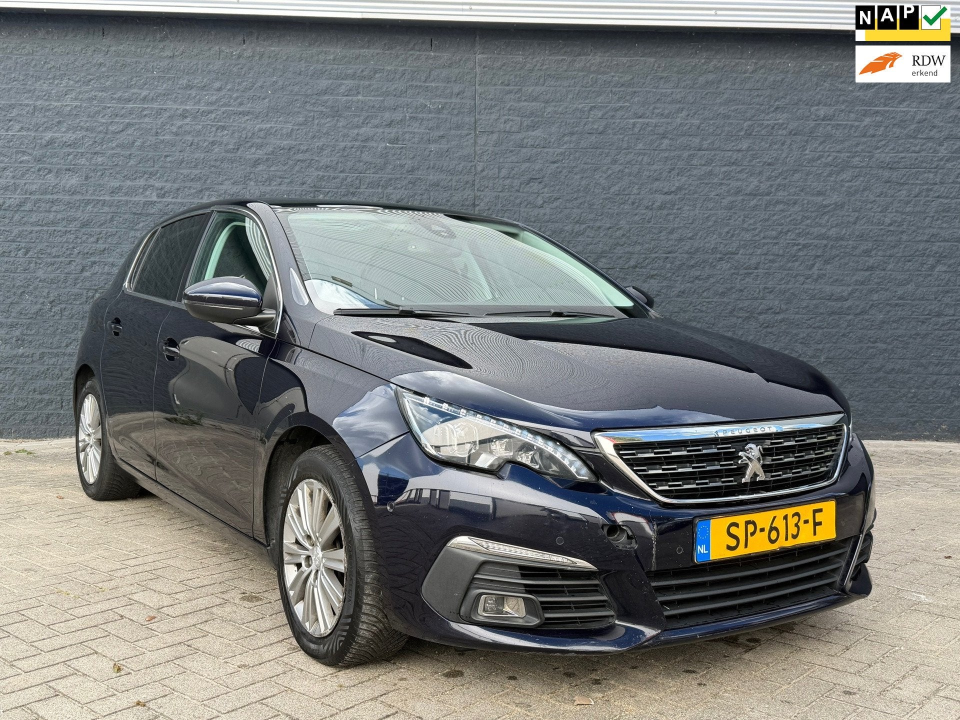 Peugeot 308 1.2 Automaat Blue Lease Premium, Gebruikt, Euro 6, 1199 cc, Blauw
