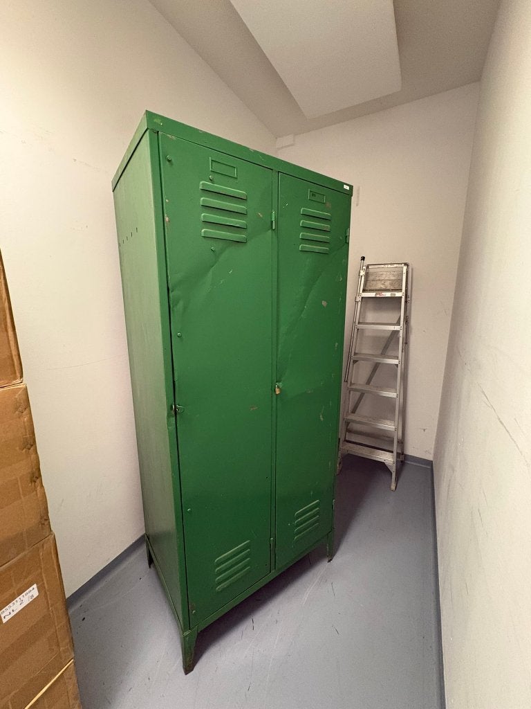 Vintage lockerkast metaal, Ophalen, Gebruikt, Vintage
