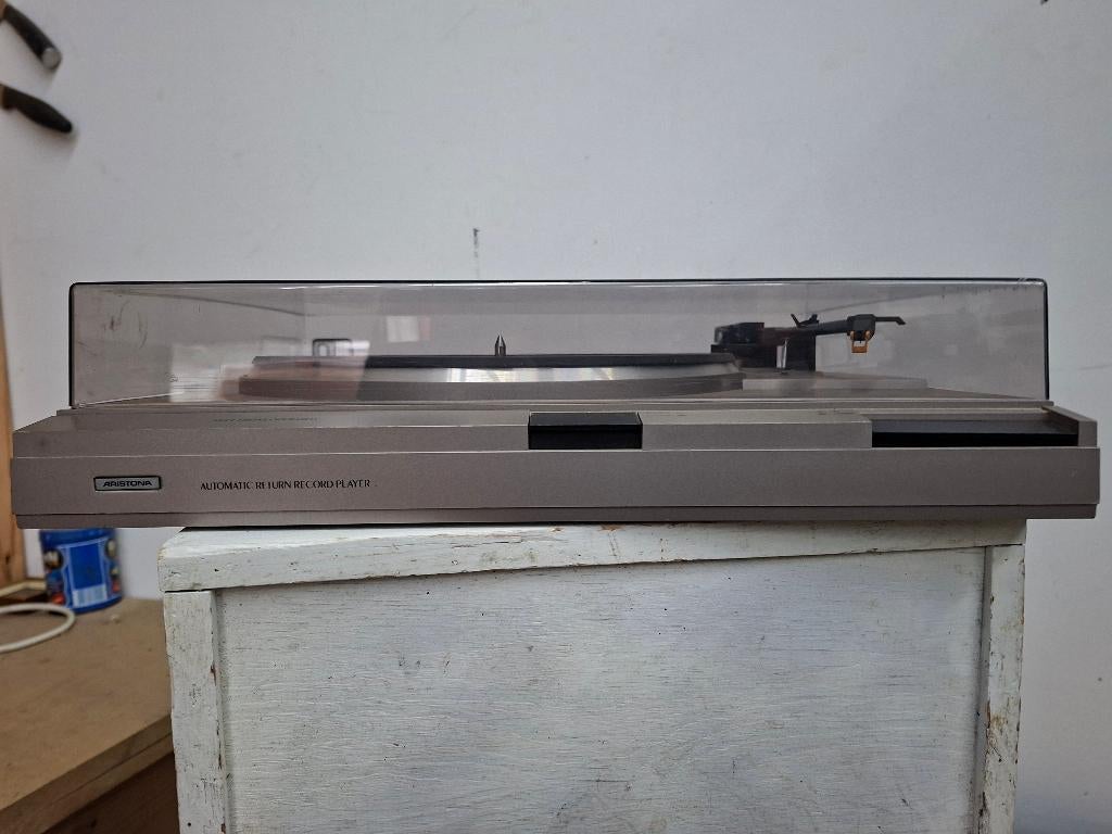 platenspeler aristona vintage perfecte goed werkende staat, Ophalen of Verzenden, Gebruikt, Overige merken, Automatisch