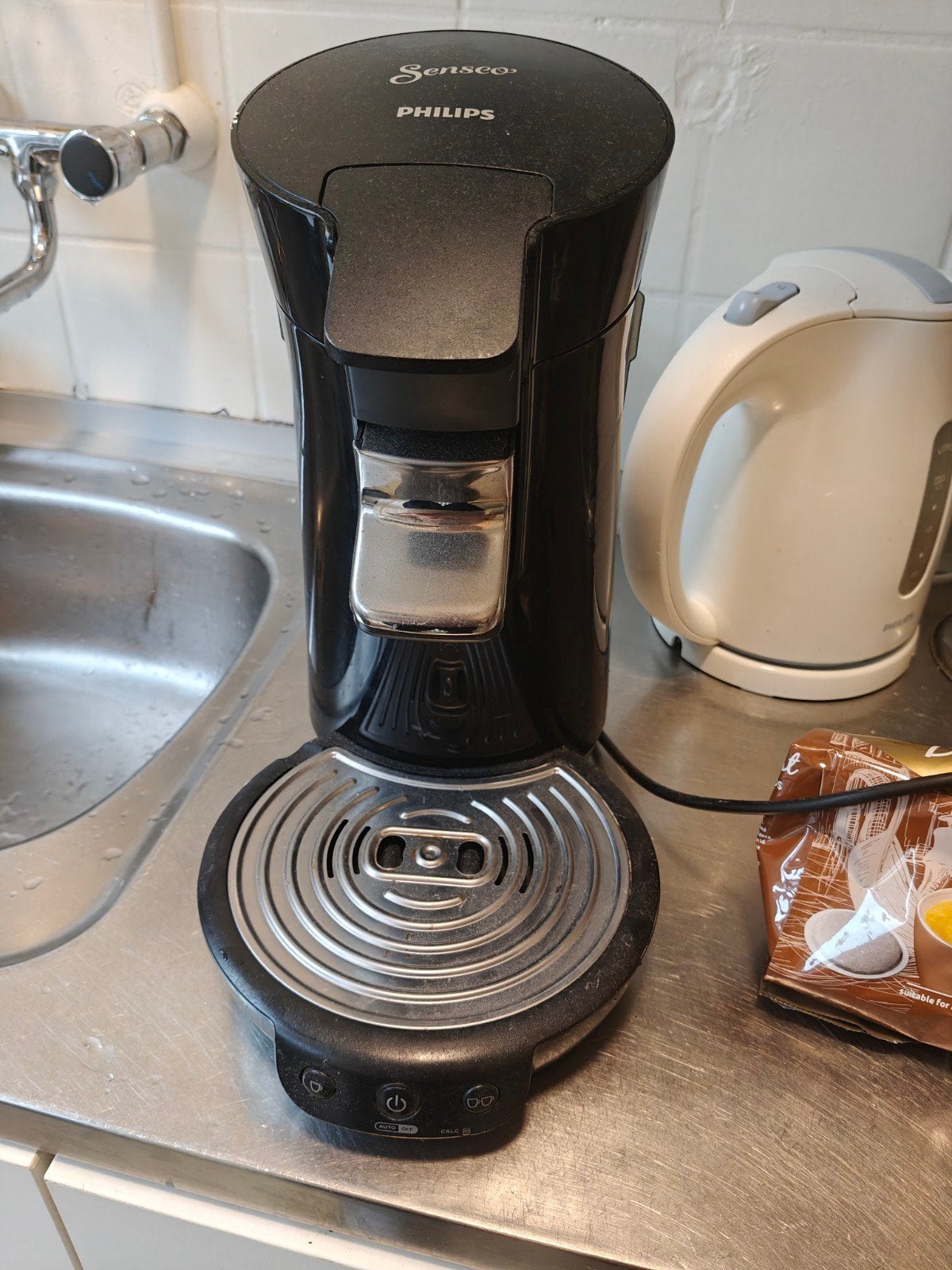 Philips Senseo HD 7829 Koffiezetapparaat + 30 PADS!, Ophalen, Gebruikt, Koffiemachine, 2 tot 4 kopjes