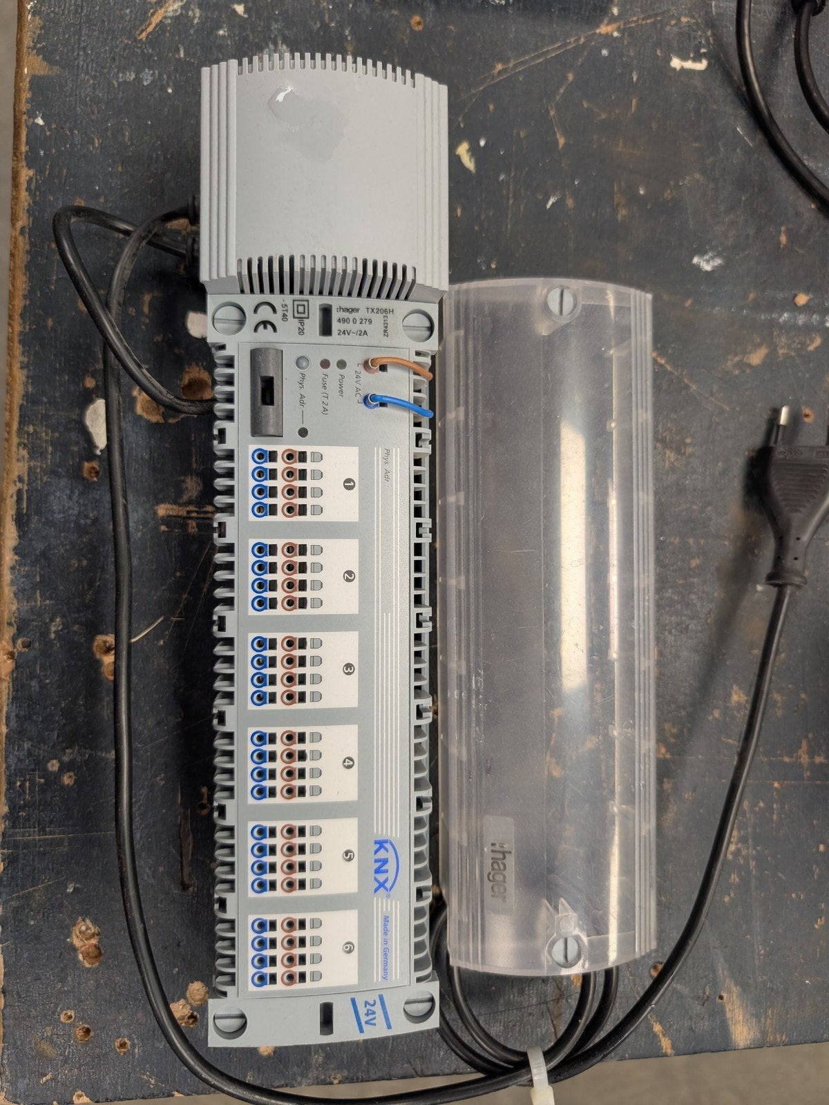 Hager TX206H KNX Voeding 24V/2A, Ophalen of Verzenden, Overige typen