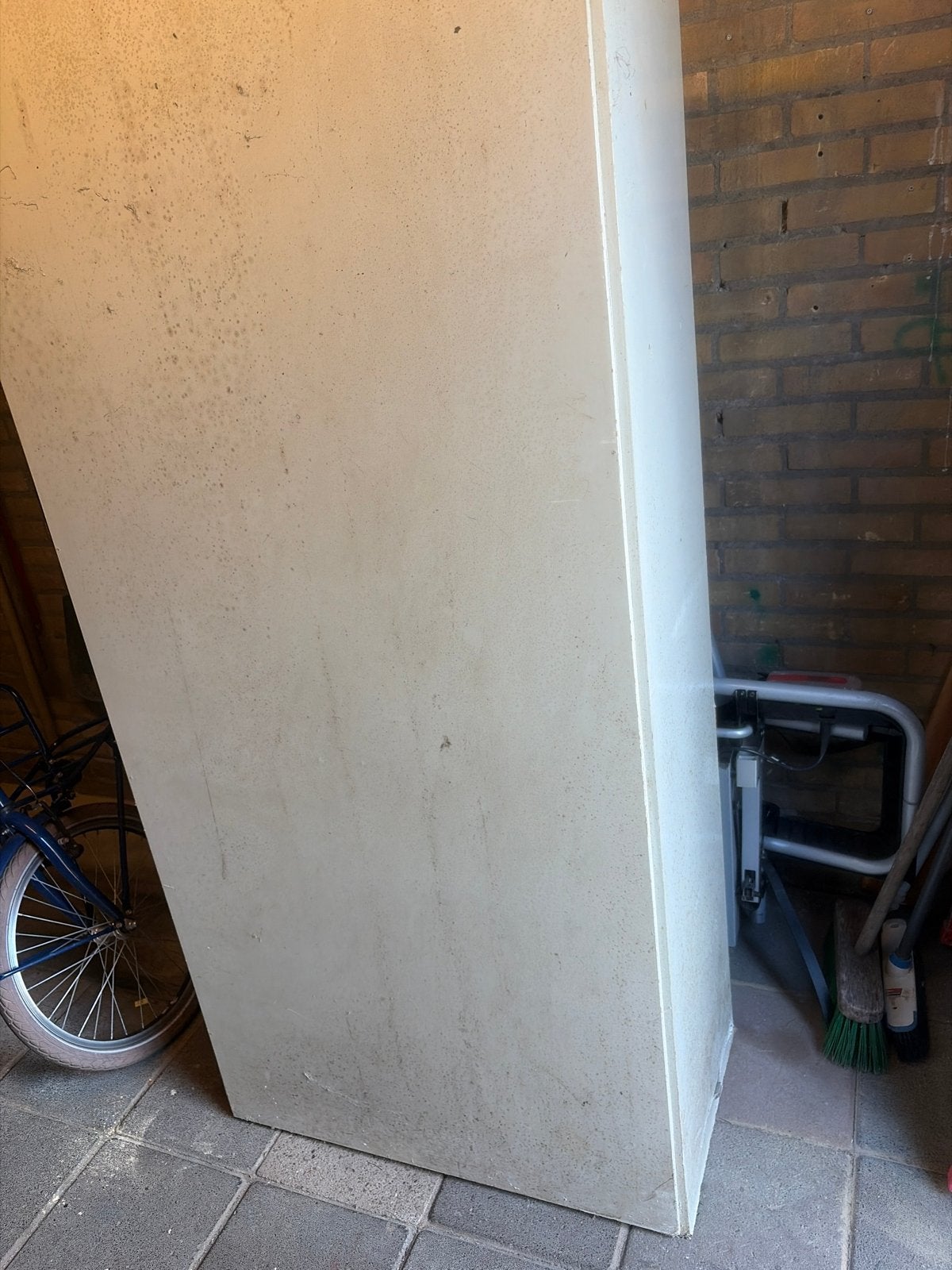 Houten kast met schappen voor schuur of berging, Ophalen of Verzenden, Gebruikt