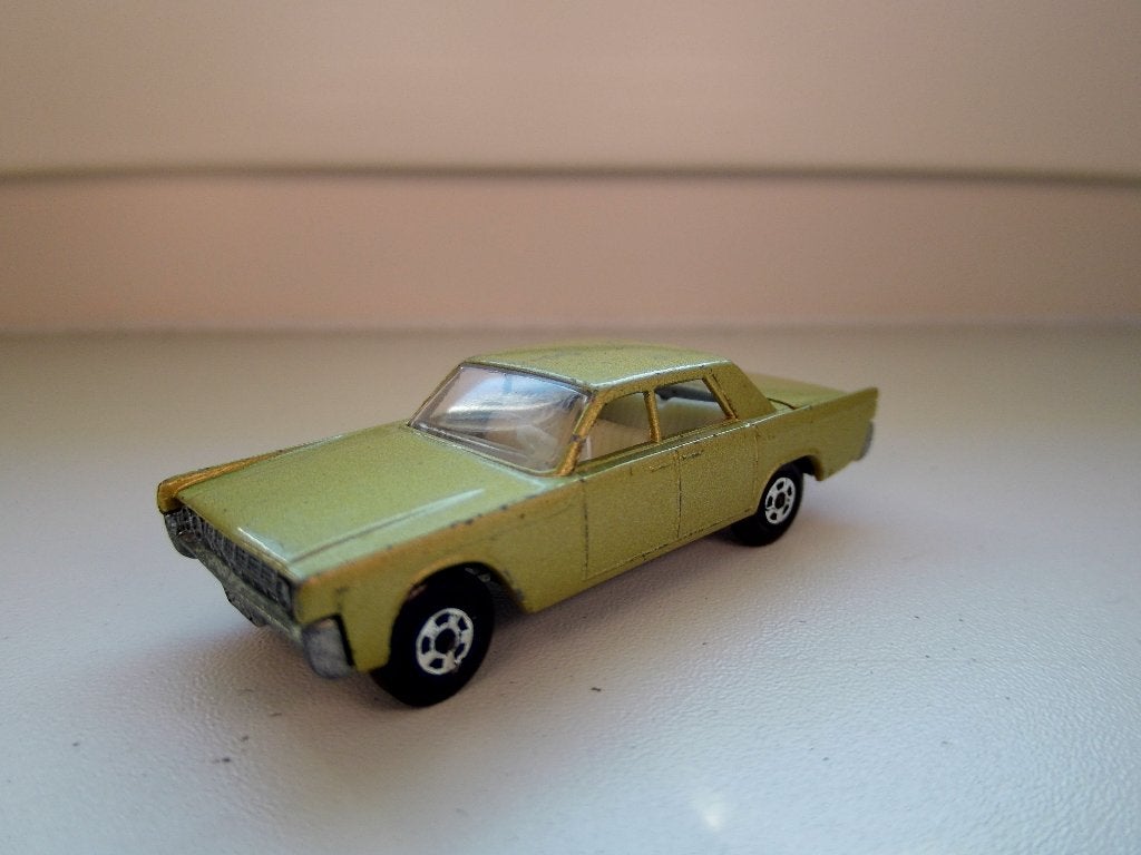 Matchbox Superfast nr. 31 Lincoln Continental Metallic Green, Verzenden, Zo goed als nieuw, Auto, Matchbox