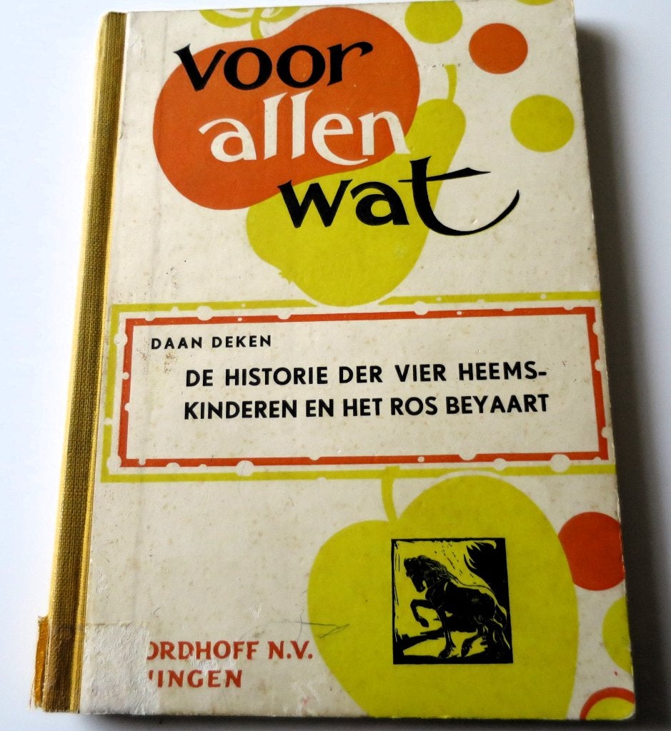 Oud schoolboekje Voor Allen Wat, Verzamelen, Ophalen, Gebruikt