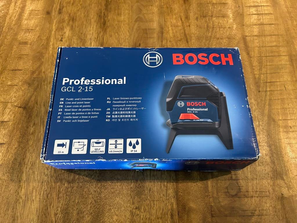 Bosch GCL 2‑15, Ophalen, Nieuw