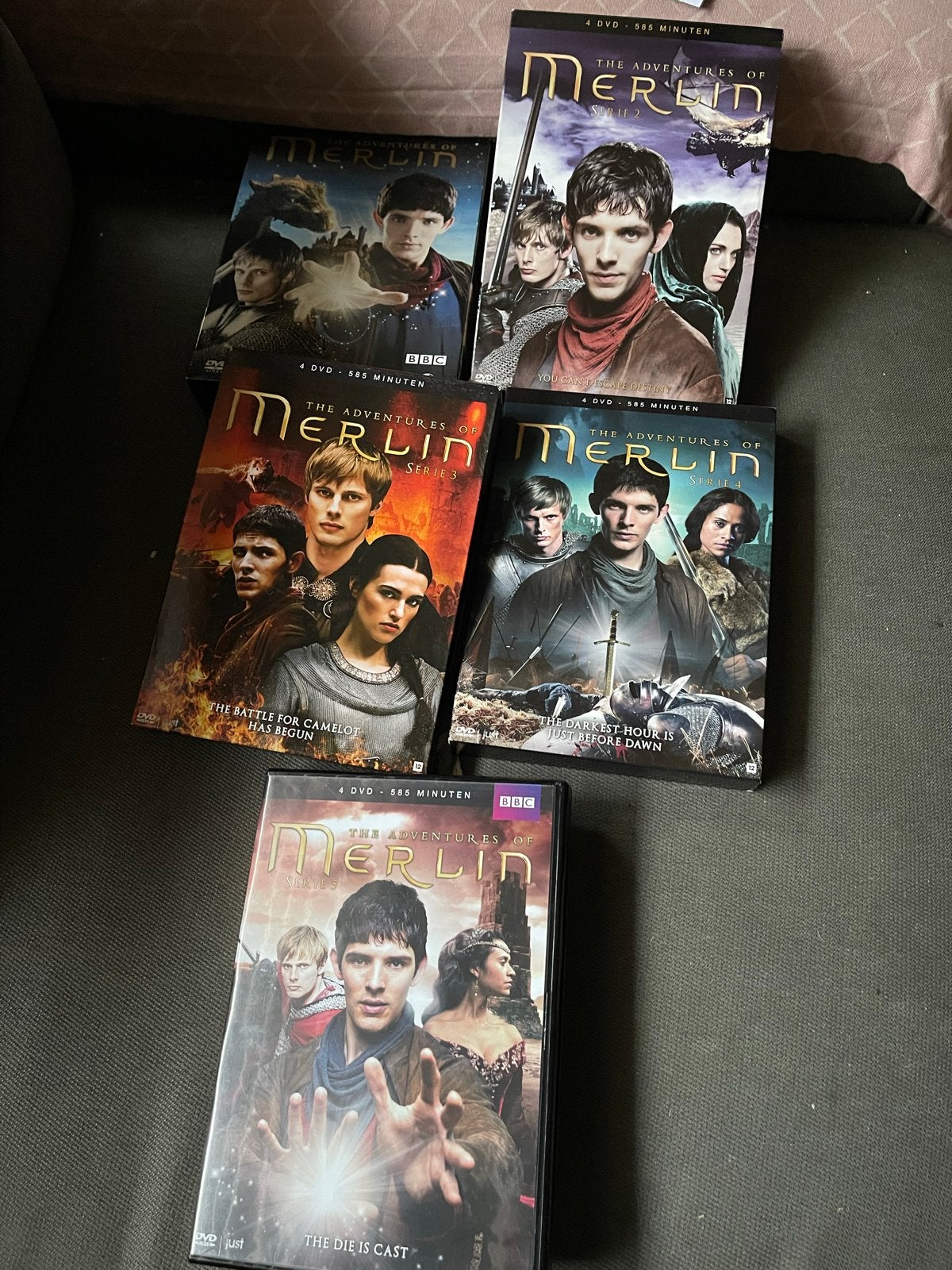 The Adventures of Merlin DVD Boxsets - Seizoen 1-5, Seizoen 1, Nederlands, Science Fiction en Fantasy, Ophalen of Verzenden