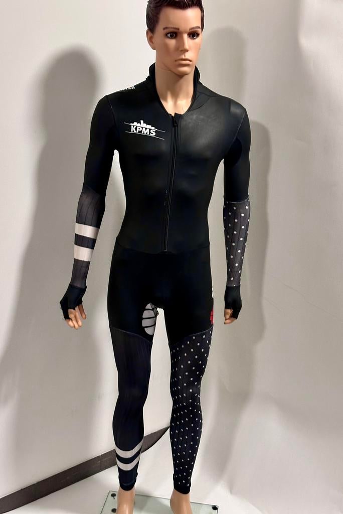 Schaatskleding schaatspak snelpak speedsuit maat M Hunter, Ophalen of Verzenden, Zo goed als nieuw