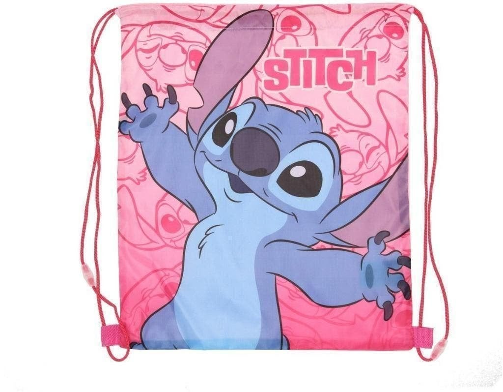 Stitch Gymtas Roze - Disney Rugtas / Sporttas / Zwemtas, Kinderen en Baby's, Kindermode-accessoires, Sport-/zwemtas, Stitch, Nieuw