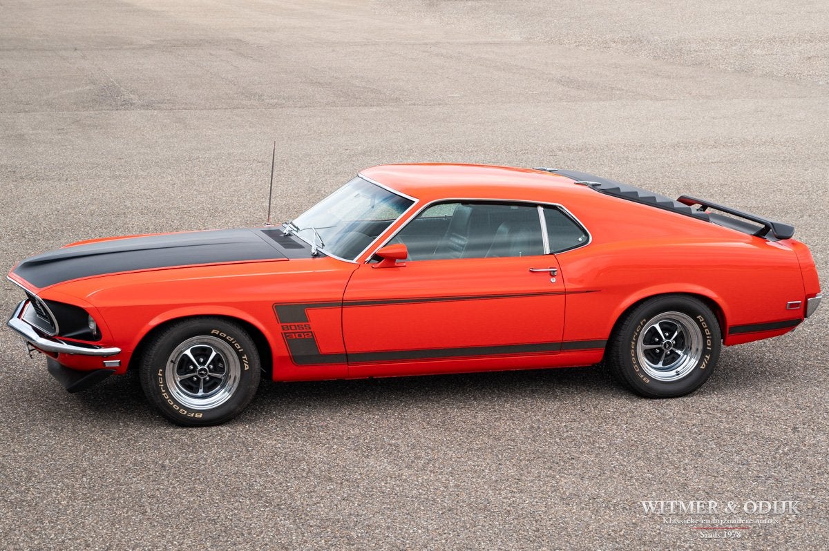 Ford Mustang 302 Boss concours restoration (bj 1969), Auto's, Ford, 290 pk, Gebruikt, 4942 cc, Bedrijf