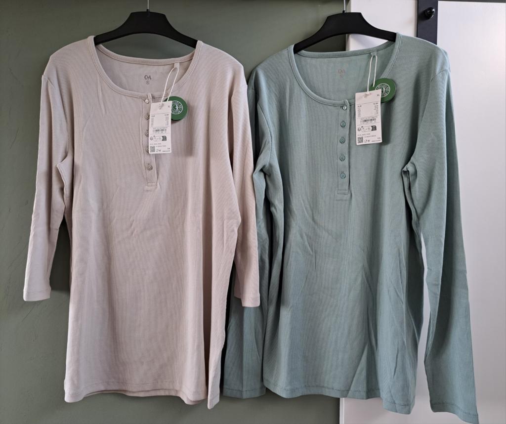 Nieuw: 2 dames shirts maat XL in één koop €15, Kleding | Dames, T-shirts, Ophalen of Verzenden, Nieuw, Maat 46/48 (XL) of groter