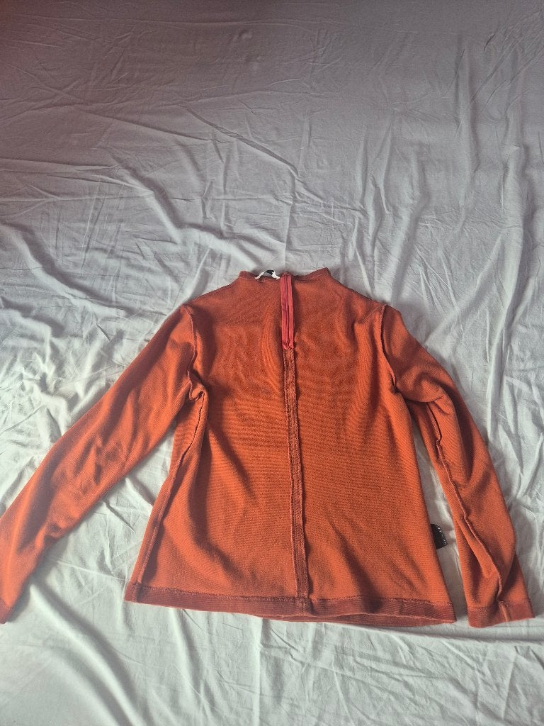Vanilia bruine top met kol, Kleding | Dames, Bruin, Vanilia, Maat 42/44 (L), Ophalen of Verzenden