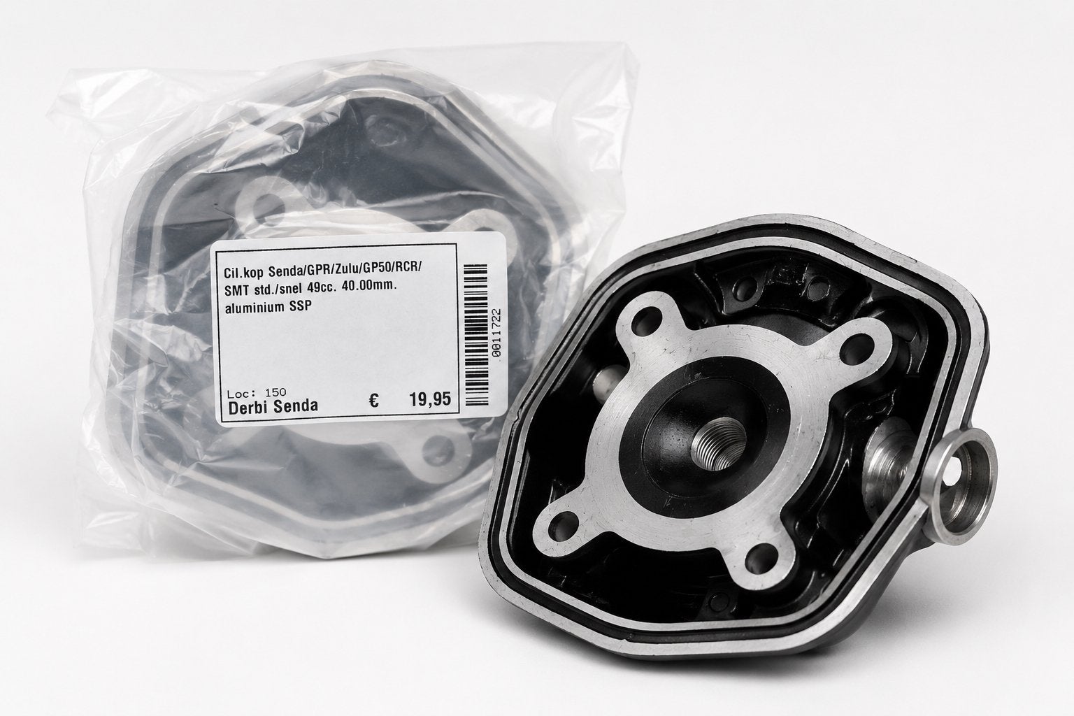 Cilinderkop Derbi Senda GPR 49cc 40mm Aluminium Nieuw, Verzenden, ., ., .