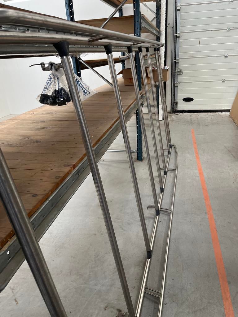 Equinox imperiaal RVS voor VW T6 H1 L2 met achterdeuren, Auto diversen, Dakdragers, Ophalen of Verzenden, Zo goed als nieuw