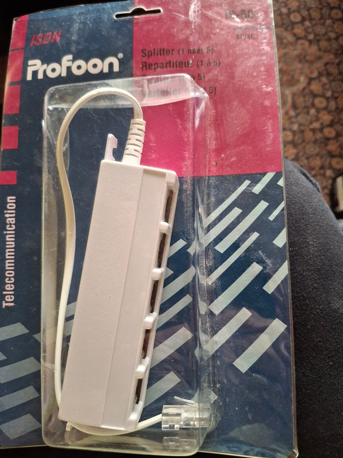Profoon ISDN Splitter IS-60 (1 naar 5), Ophalen of Verzenden, Nieuw, Splitter