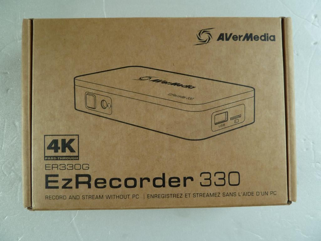 AVerMedia Ez Recorder 330, Steam + record zonder PC, Ophalen of Verzenden, Nieuw, Onbekend