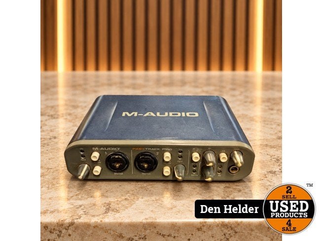M-Audio Fast Track Pro USB Audio Interface, M-Audio, Zo goed als nieuw, https://m-audio.com/support/contact, 200 Scenic View Drive, Suite 201, Cumberland, RI 02864, Verenigde Staten