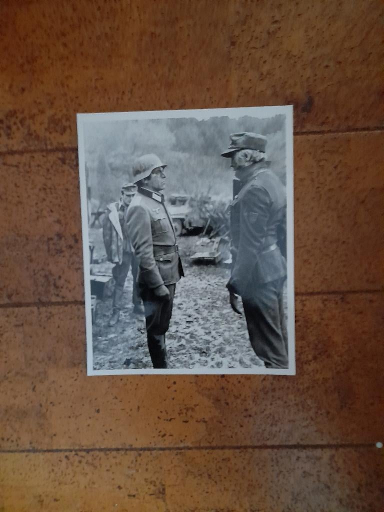 Cross of Iron Filmfoto 1977 James Coburn, Verzamelen, Ophalen of Verzenden, Gebruikt