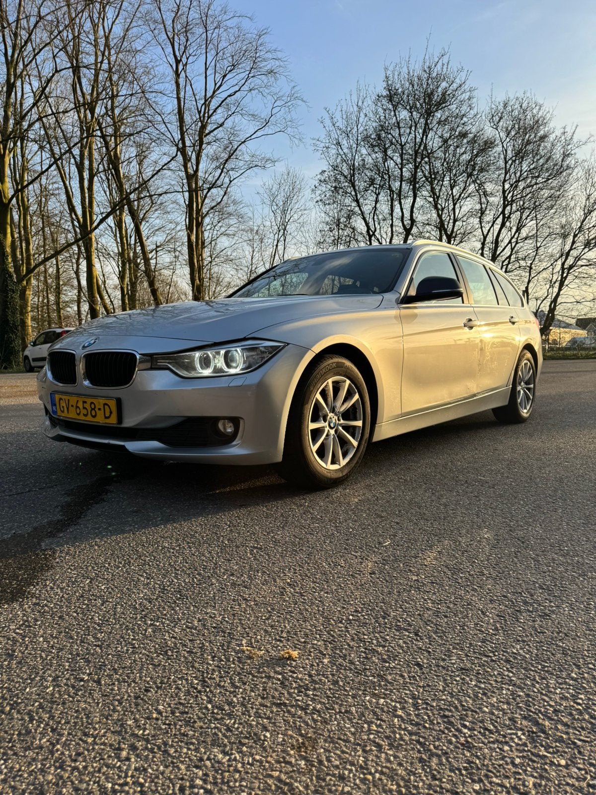 BMW 3-Serie 2.0 316D Touring AUT 2015 Grijs, Auto's, BMW, Particulier, 3-Serie, Diesel, C, Stationwagon, Automaat, Origineel Nederlands