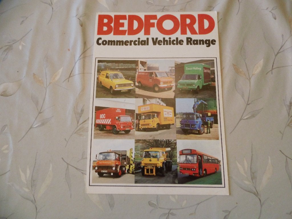 Bedford Commercial Vehicle Range 1975, Verzenden, Zo goed als nieuw, Overige merken