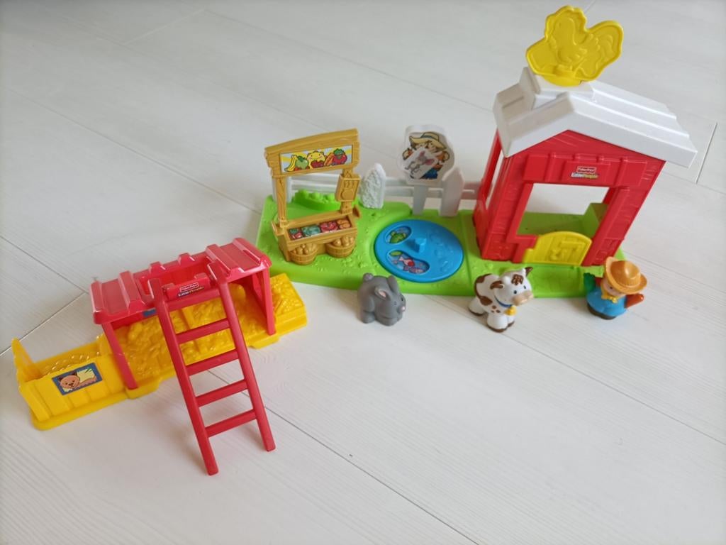 Fisher Price Little People klein boerderijtje, Ophalen of Verzenden, Speelset