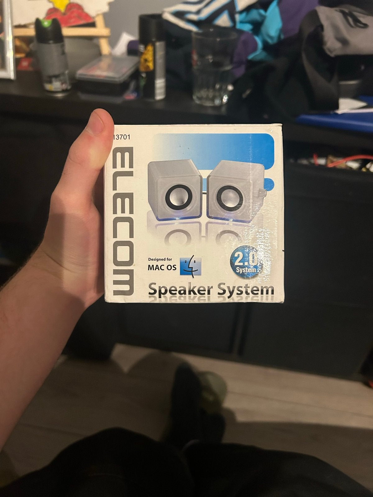 Elecom 2.0 Speaker Systeem voor Mac OS, Computers en Software, Pc speakers, Nieuw, Audiokanaal 2.0, Ophalen