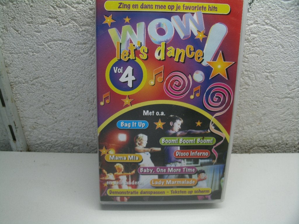 vhs 76a wow let's dance vol 4, Ophalen of Verzenden, VHS