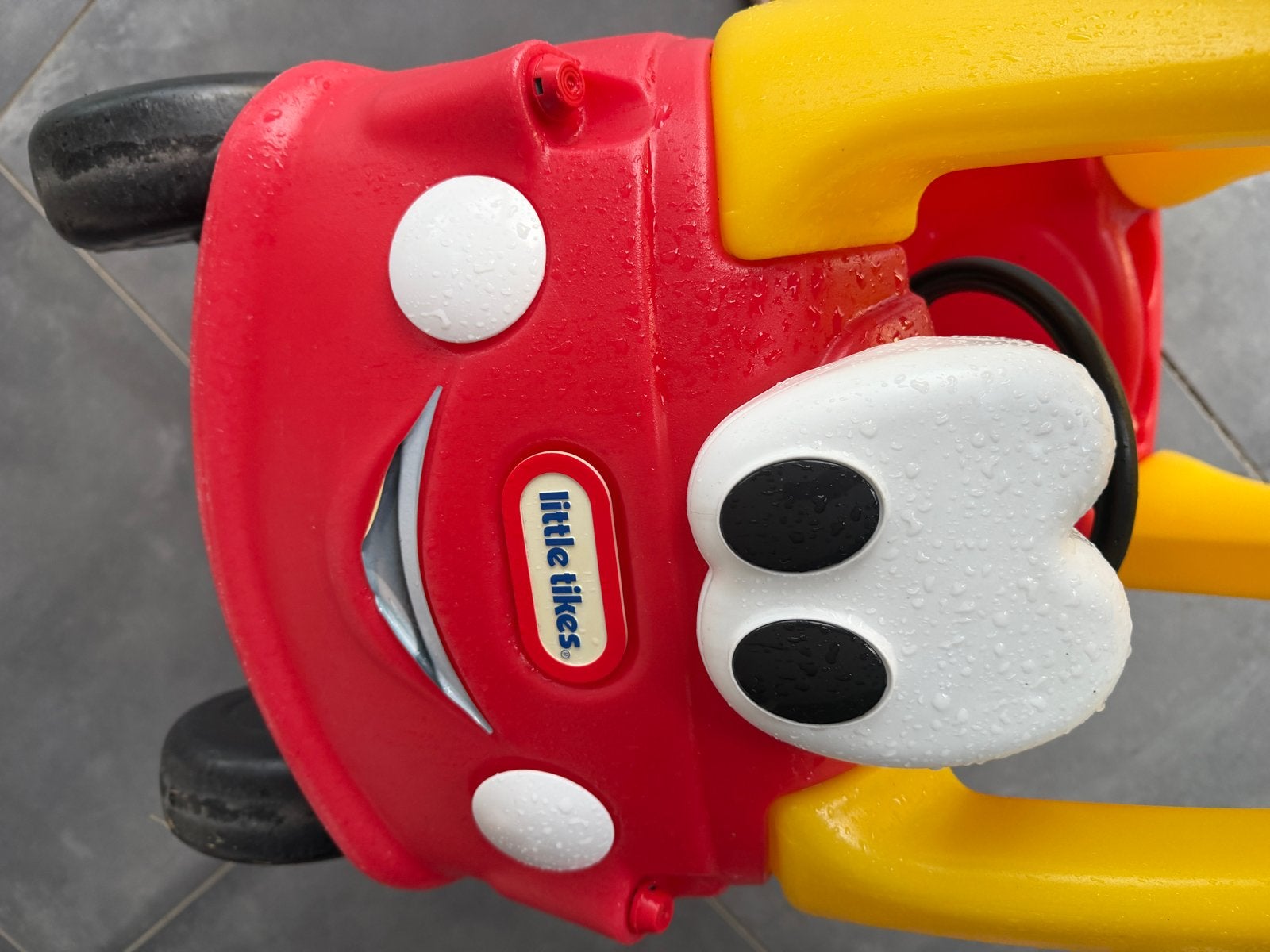 Little Tikes loopauto - Gebruikt, mist voetensteun, Ophalen of Verzenden, Gebruikt, Loopvoertuig