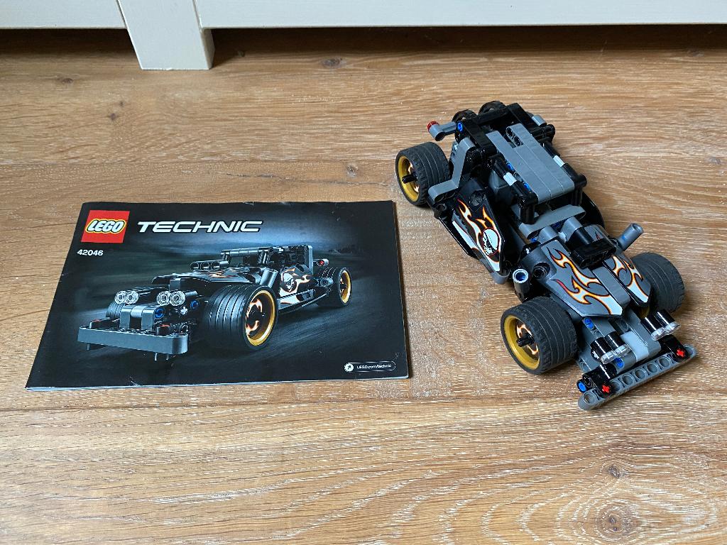 Lego Technic - 42046 - Ontsnappingsracer, Lego, Ophalen of Verzenden, Zo goed als nieuw, Complete set