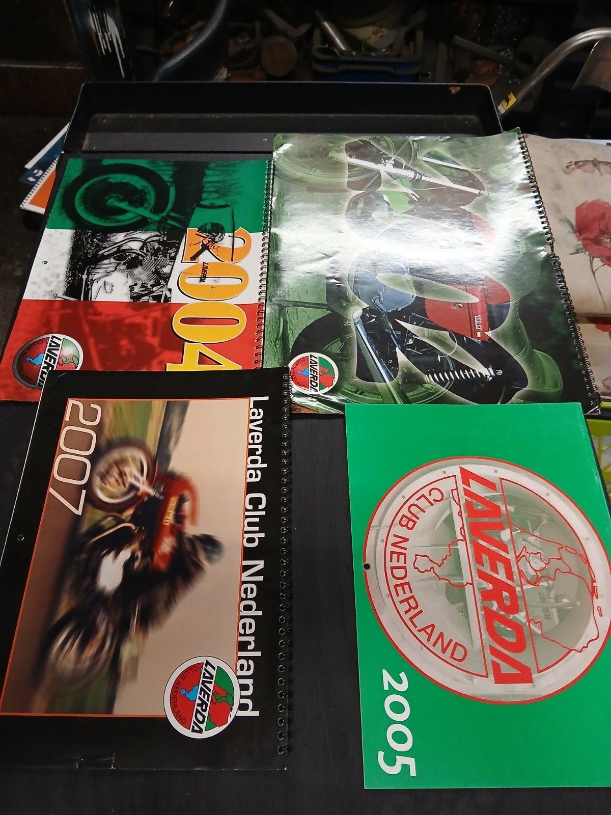 18 laverda kalenders, Ophalen