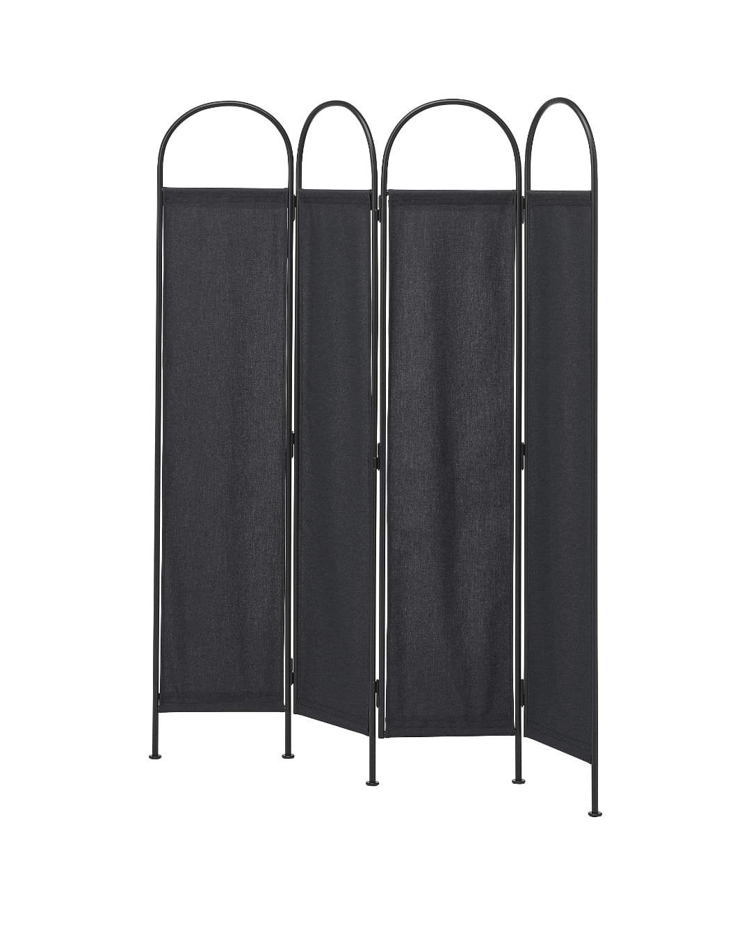 Zwart kamerscherm met 4 panelen, Ophalen